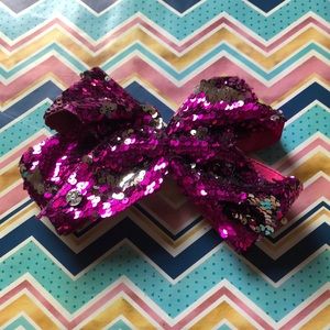 Flip Sequins Jojo Bow